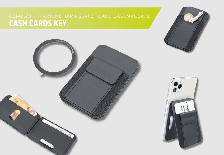Troika CASH CARDS KEY MagSafe RFID Protected Card Case for Iphone