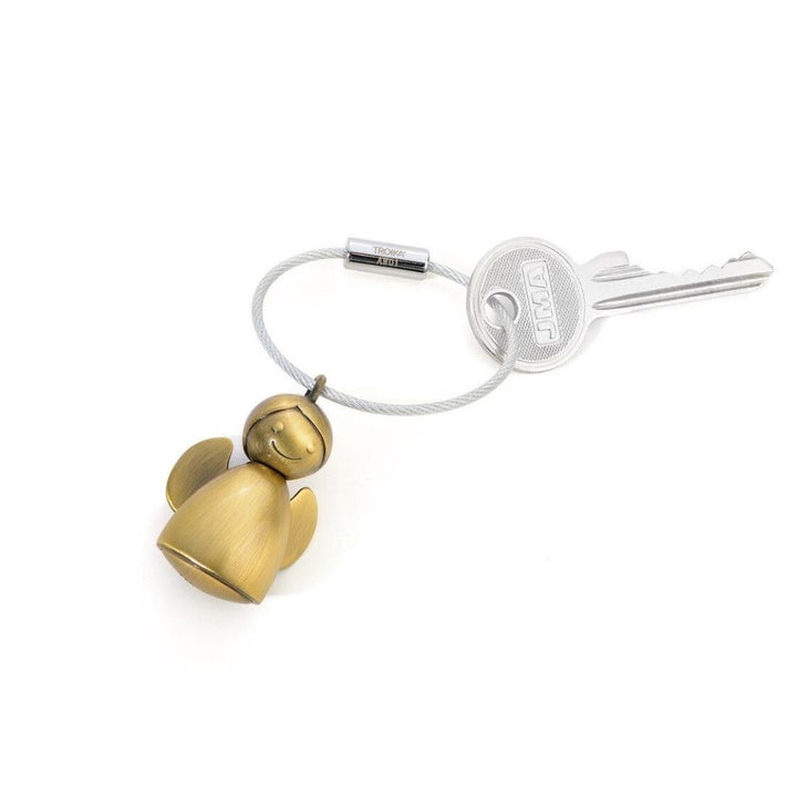 Troika Angelina Angel Key Chain Chrome