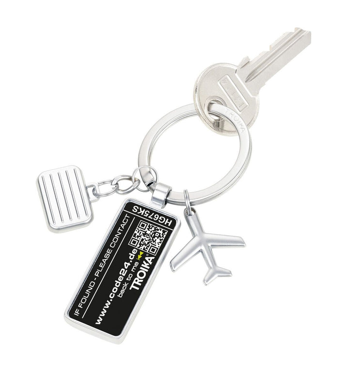 Troika CODE24 Lost and Found Service Charm Keychain