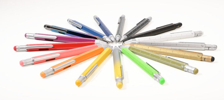 Troika Construction Pen PIP20, Multi-tool Ballpoint Pen White