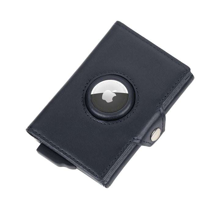 Troika Smart Wallet Genuine Leather RFID Protected with Air tag Holder