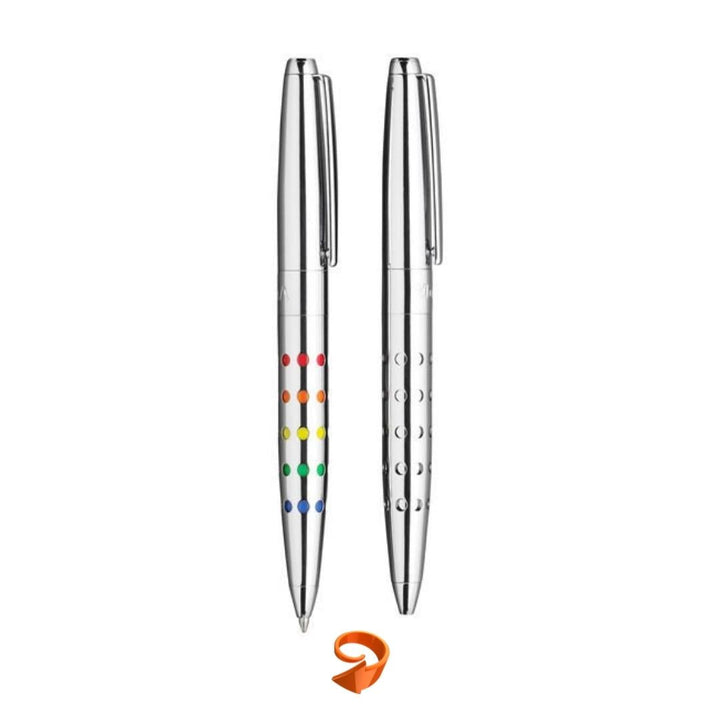 MoMA Color Dots Twist Action Ballpoint Pen