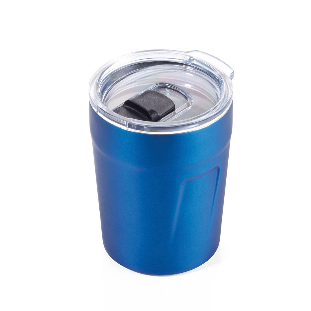 Troika Doppio Espresso Stainless Steel 5.4 OZ Thermos Item CUP65/BL