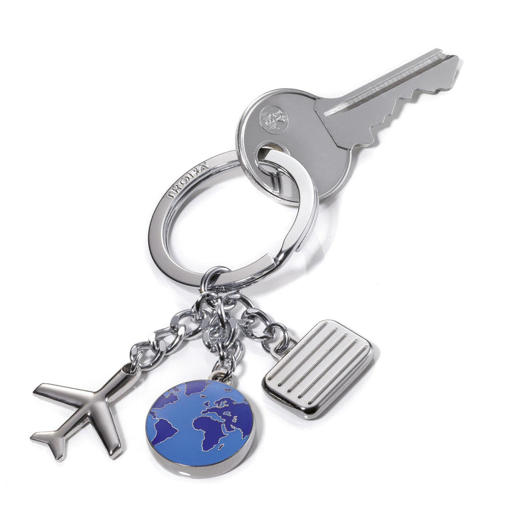 Troika Weltenbumler Travel Themed Charm Key Chain