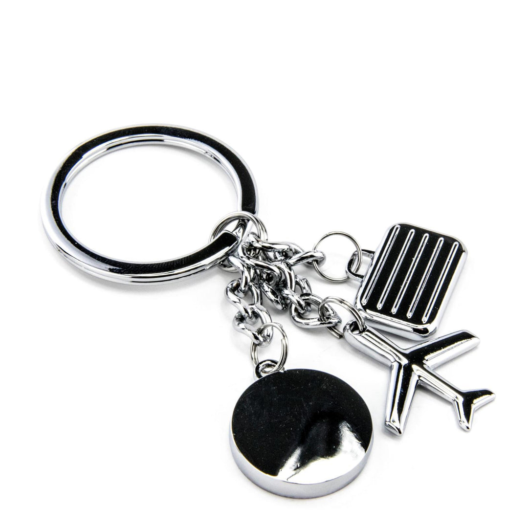 Troika Weltenbumler Travel Themed Charm Key Chain
