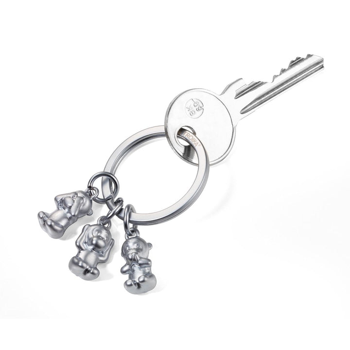 Troika Three Wise Monkeys Charm Key Chain