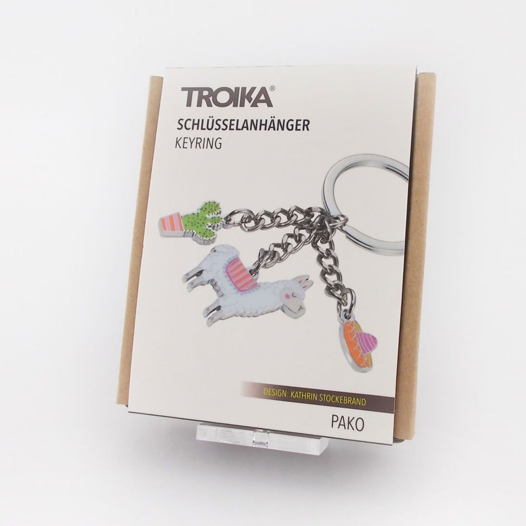 Troika PAKO, Alpaca Charm Key Ring