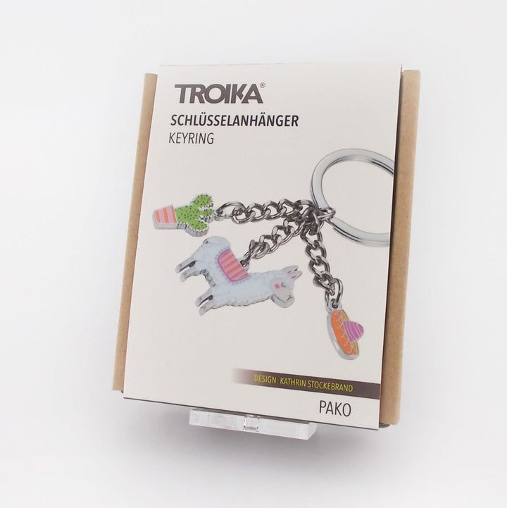 Troika PAKO, Alpaca Charm Key Ring