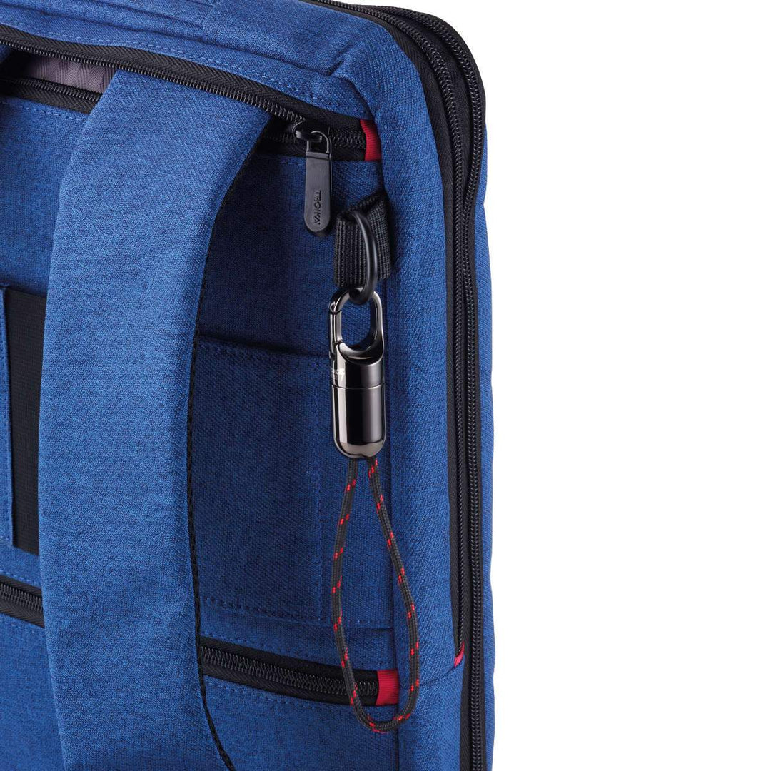 Troika Smart Laptop Backpack and Organizing Everyday Carry Blue