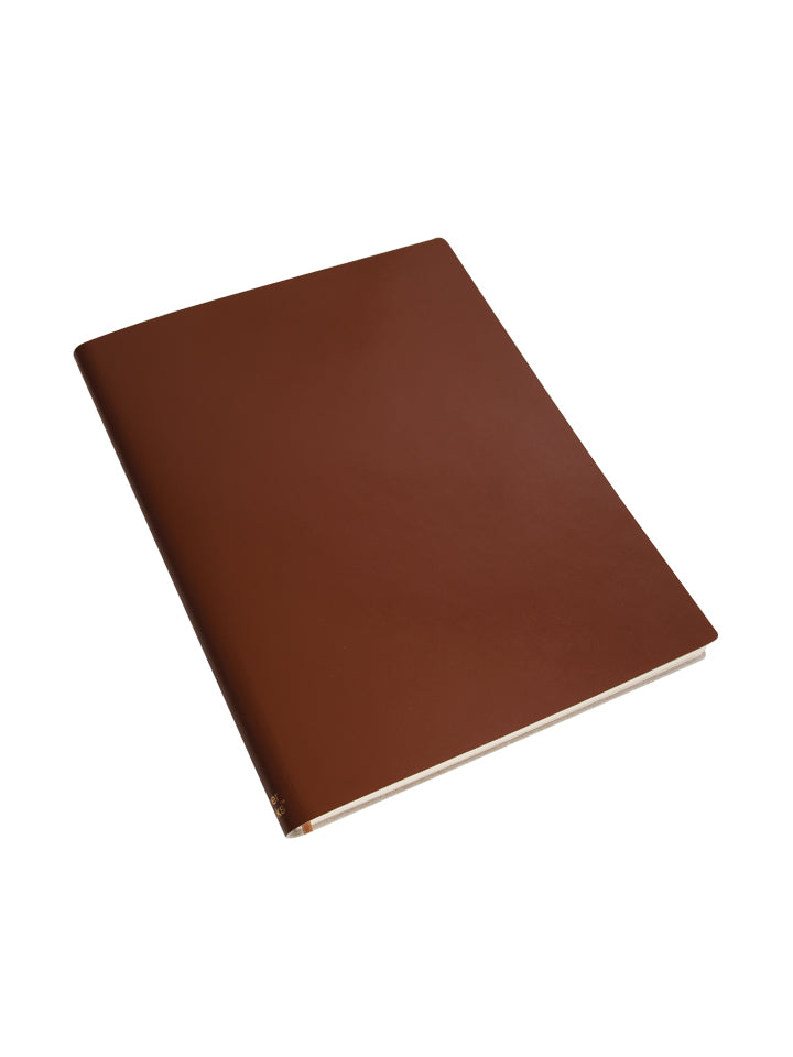 Paperthinks Recycled Leather Extra Large Notebook Tan