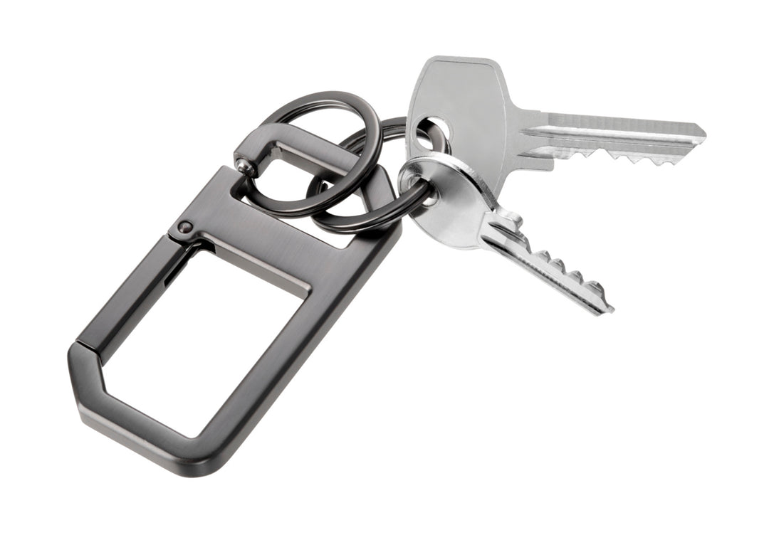 TROIKA ALVAR NERO Carabiner Keychain