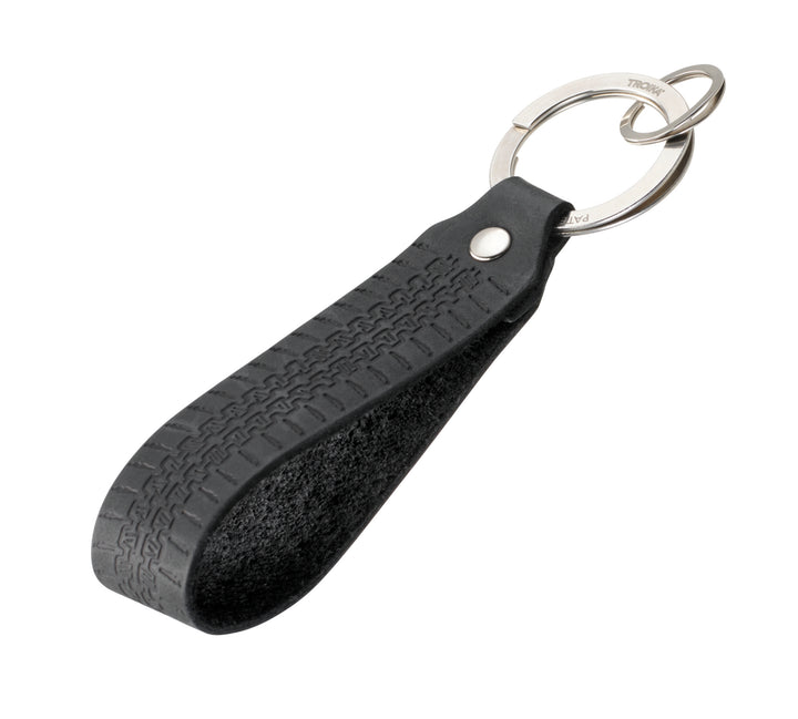 TROIKA VW Golf 1974 Tire Tread Leather Keychain with NAIL GUARD