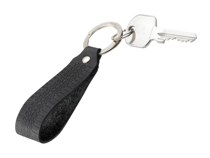 TROIKA VW Golf 1974 Tire Tread Leather Keychain with NAIL GUARD