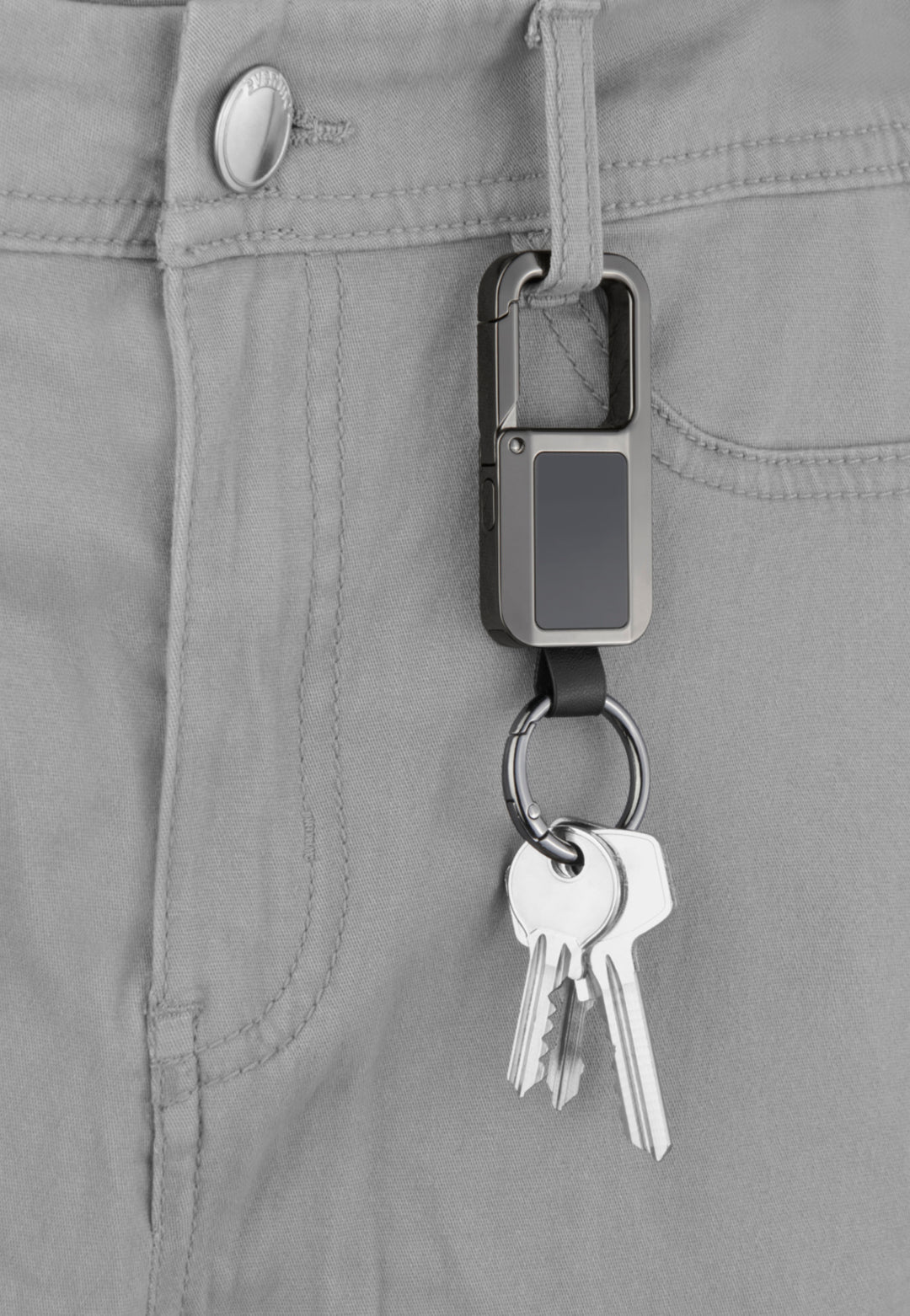 TROIKA TRACK &amp; FIND Carabiner Keychain with Apple® Find My