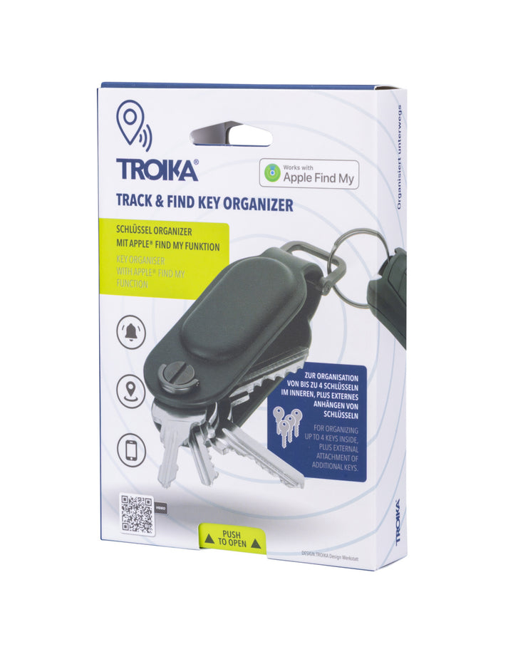 TROIKA TRACK & FIND Key Organizer with Apple® Find My