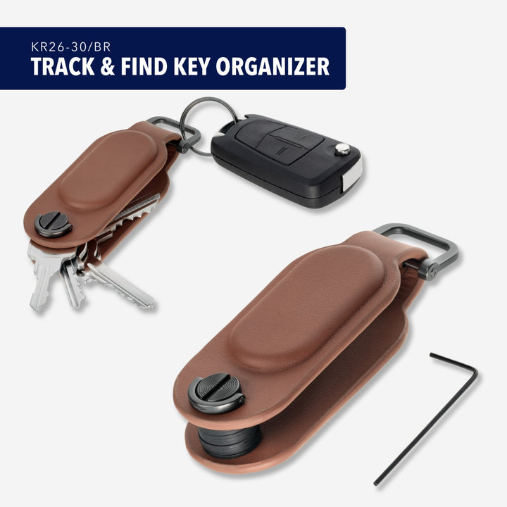 TROIKA TRACK & FIND Key Organizer with Apple® Find My
