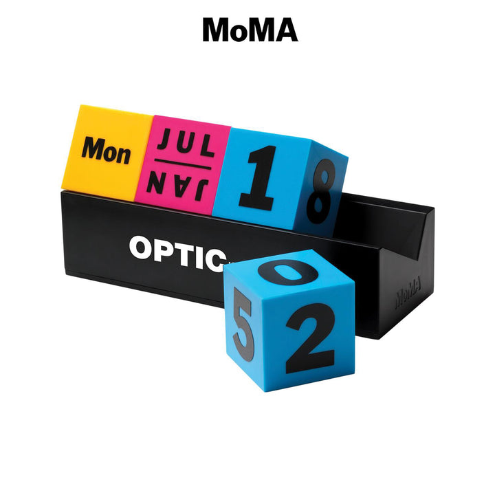 MoMA Modern Art Perpetual Desk Calendar CMYK