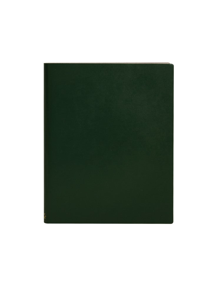 Paperthinks Recycled Leather Extra Large Notebook Olive
