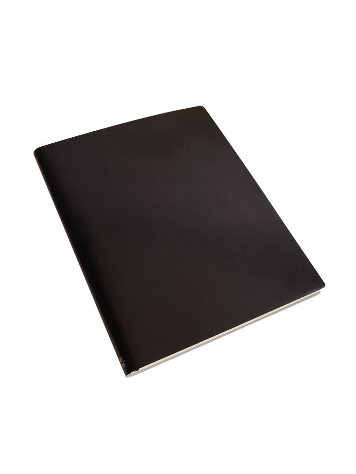 Paperthinks Recycled Leather Extra Large Notebook Black