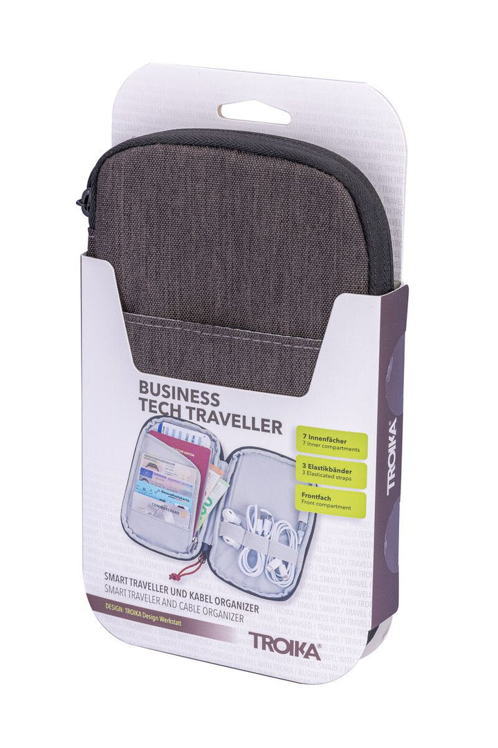 Troika Business Tech Traveler, Tech Organizer Travel Wallet