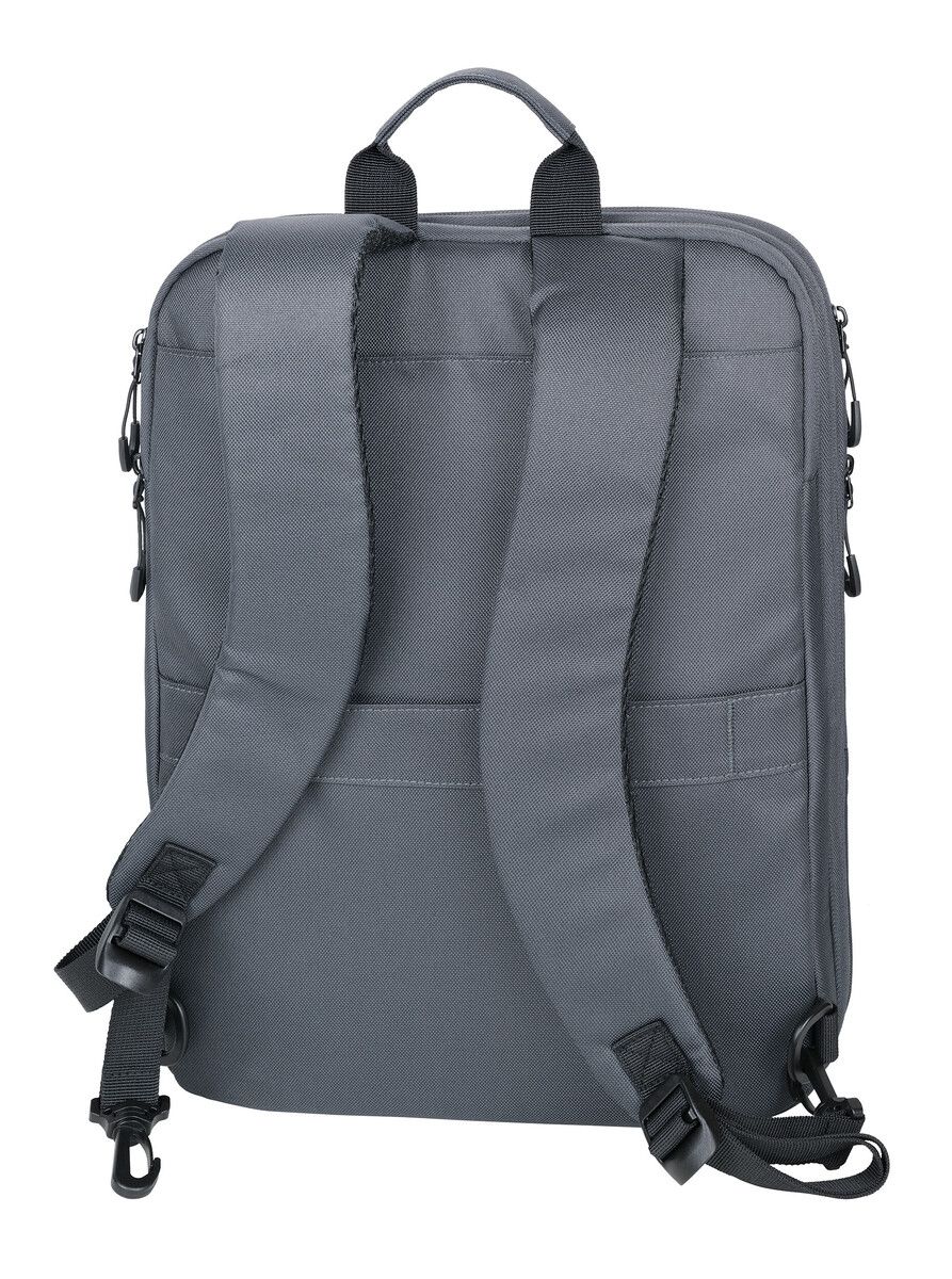 Troika Blue Cycle Expandable Laptop Backpack