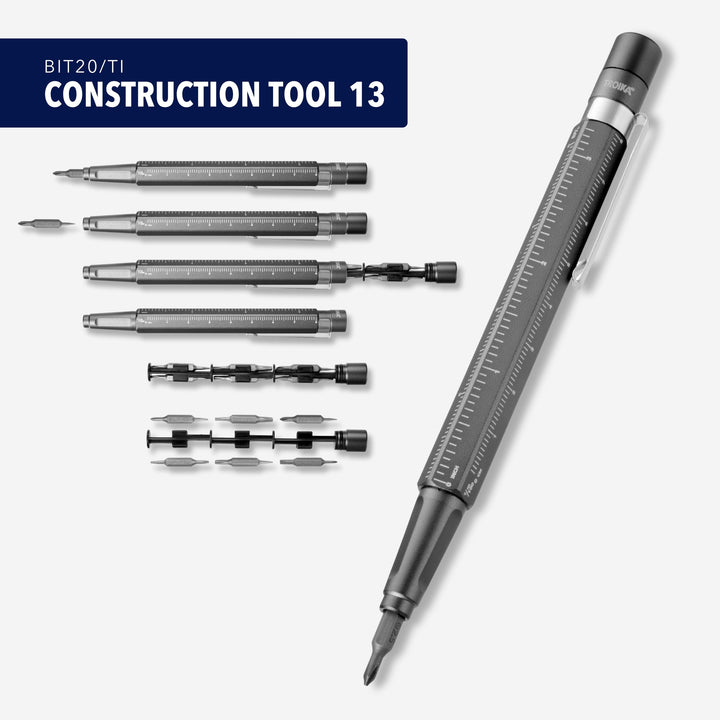 TROIKA CONSTRUCTION TOOL 13 Precision Screwdriver Pen