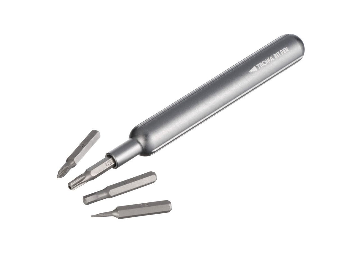 TROIKA BIT PEN TOWER 31  Precision Bit Set with Aluminum Stand