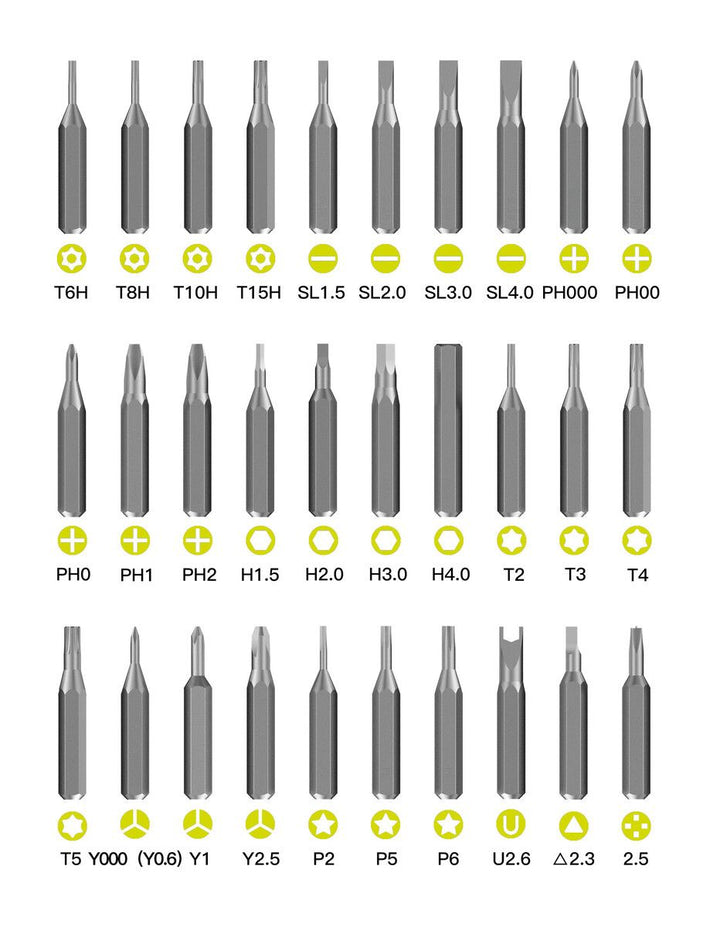 TROIKA BIT PEN TOWER 31  Precision Bit Set with Aluminum Stand