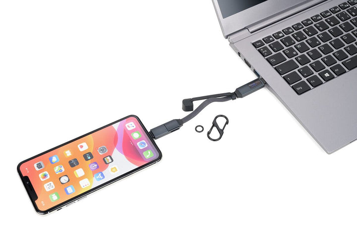 Troika SPEEDY TO GO USB-C 60W PD Charging Cable Bag Charm