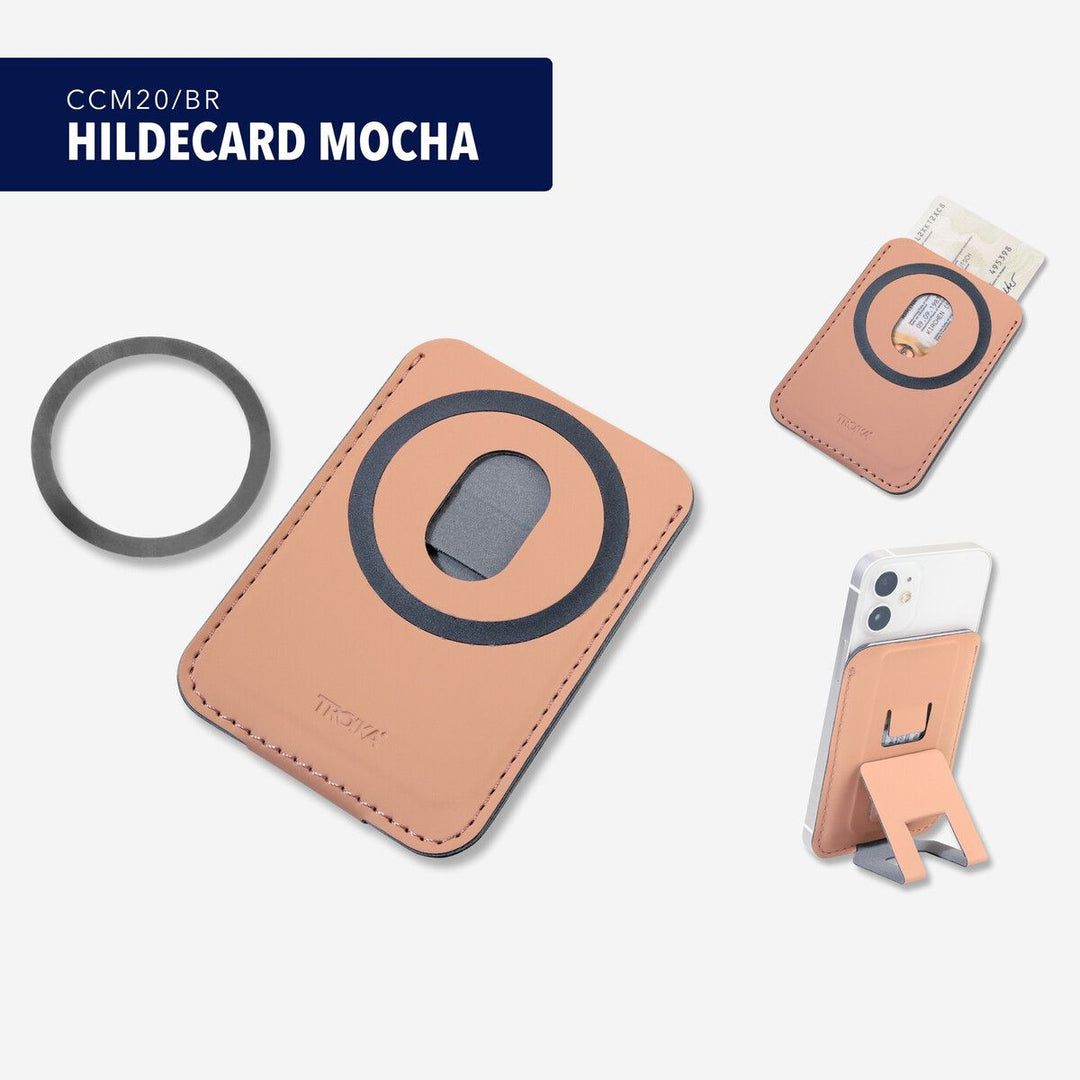 Troika HILDECARD MagSafe Card Case and Stand for Iphone