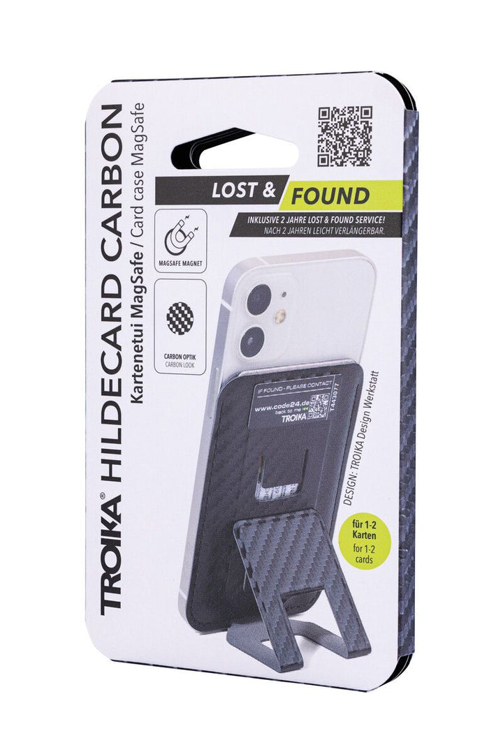 Troika HILDECARD MagSafe Card Case and Stand for Iphone