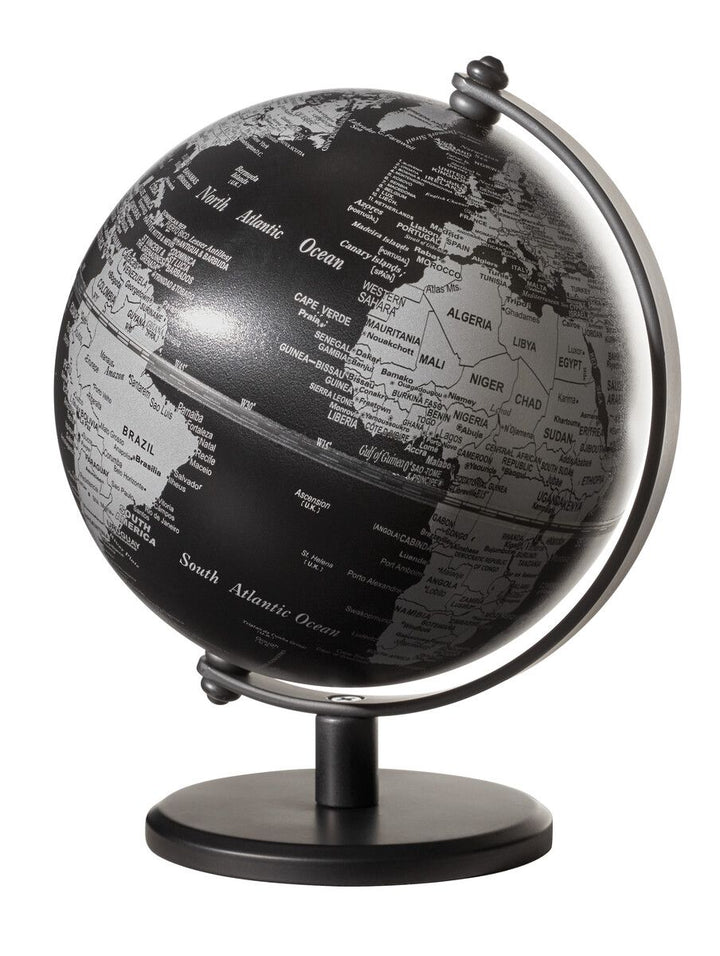 Troika GAGARIN 5 Inch Globe With Metal Base In Variety of Colors and Finishes