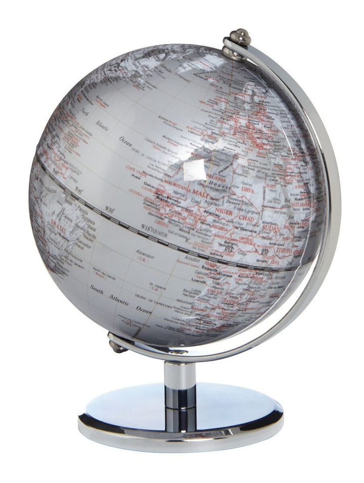 Troika GAGARIN 5 Inch Globe With Metal Base In Variety of Colors and Finishes