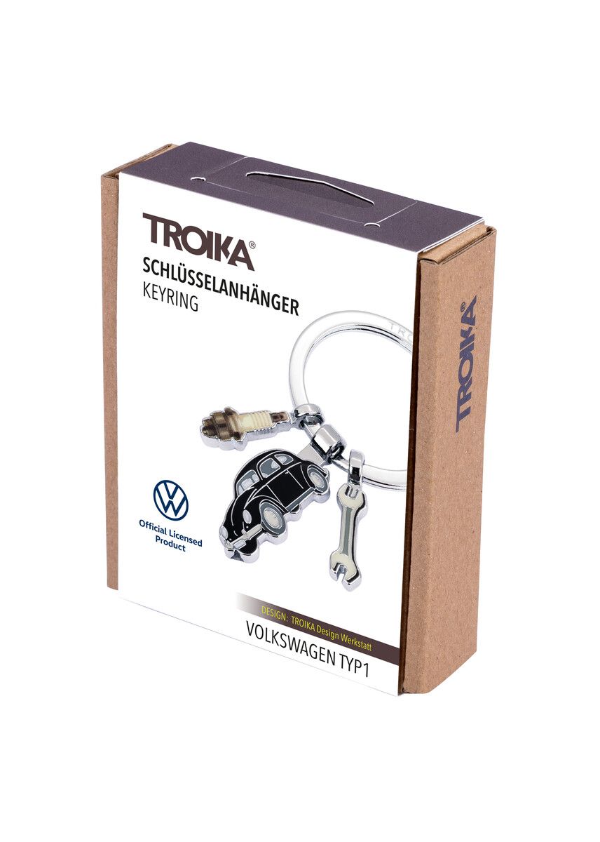 Troika Volkswagen Beetle Charm Keychain