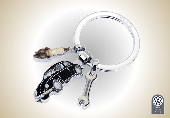 Troika Volkswagen Beetle Charm Keychain