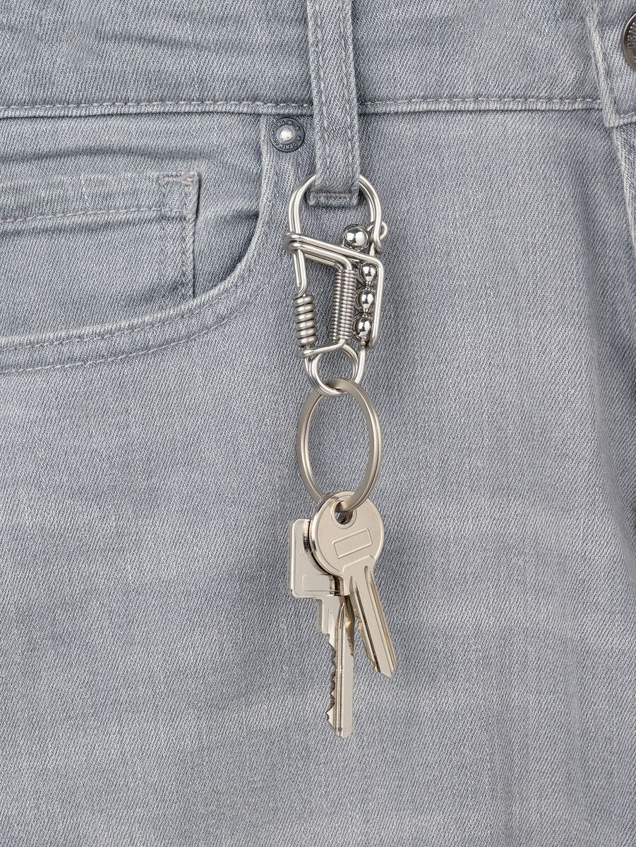 Troika DRAHTZIEHER Carabiner Keychain made from single Stainless Steel Wire