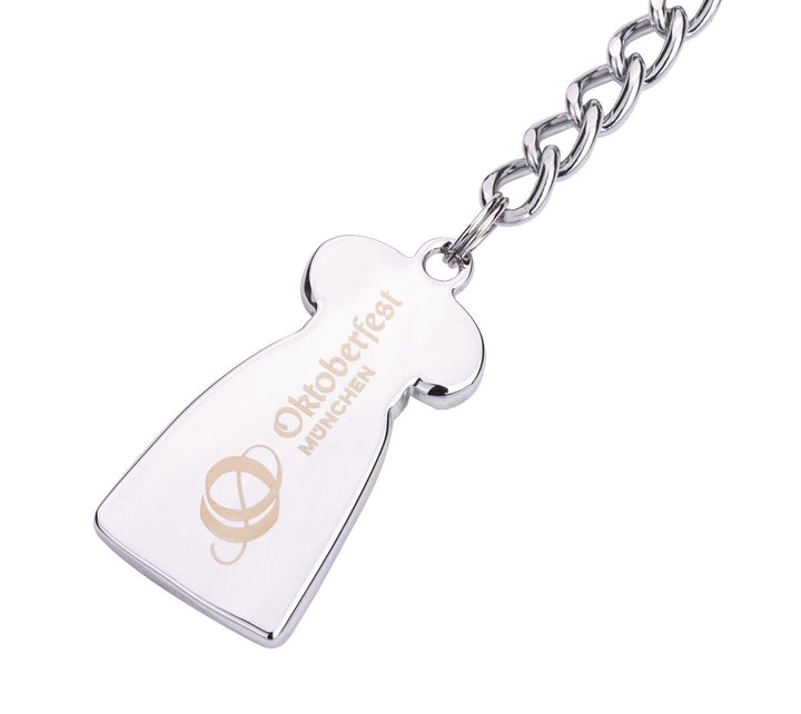Troika DIRNDL OKTOBERFEST Carabiner Keychain with Three Charms