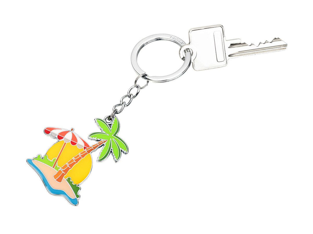 Troika HAPPY HOLIDAY, Tropical Island Charm Keychain