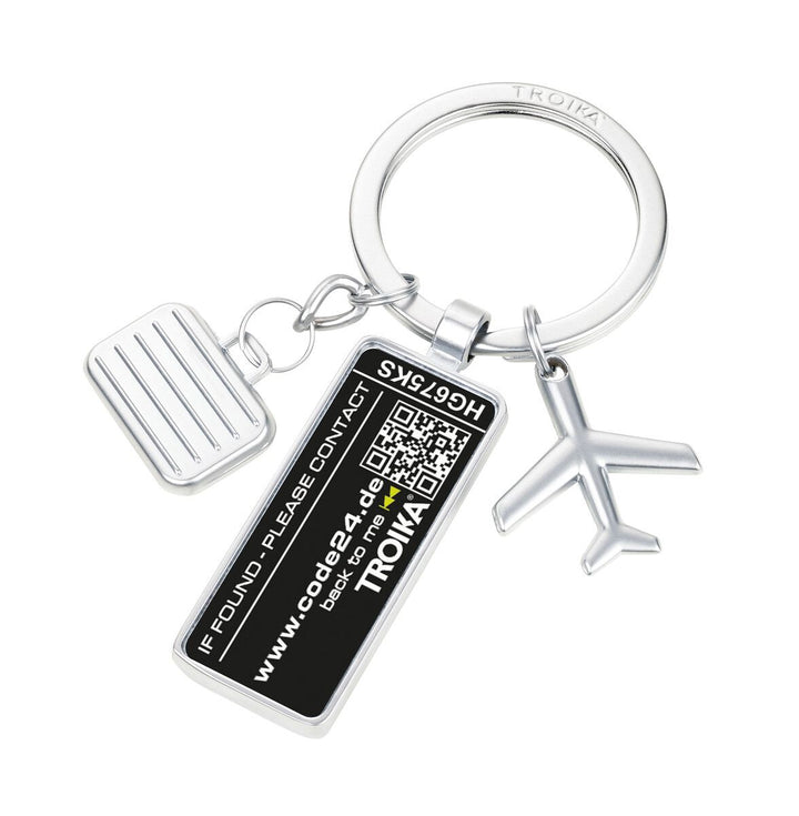 Troika CODE24 Lost and Found Service Charm Keychain