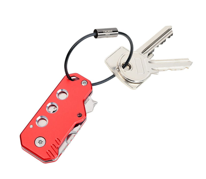 Troika KEYTOOL Pocket 11 Function Multi-Tool With Keychain Loop