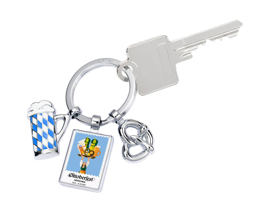 Troika Keychain WIESN™ 2025 Oktoberfest Keychain with 3 Charms