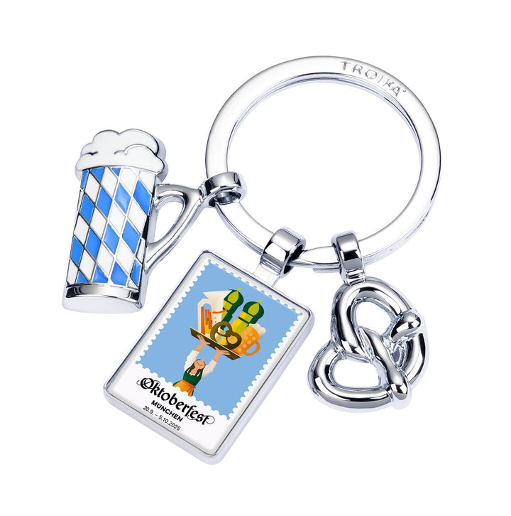 Troika Keychain WIESN™ 2025 Oktoberfest Keychain with 3 Charms