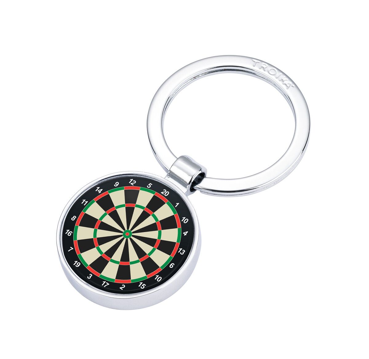 TROIKA Darts Keychain – Premium Metal Sports Gift – Brandnode.com