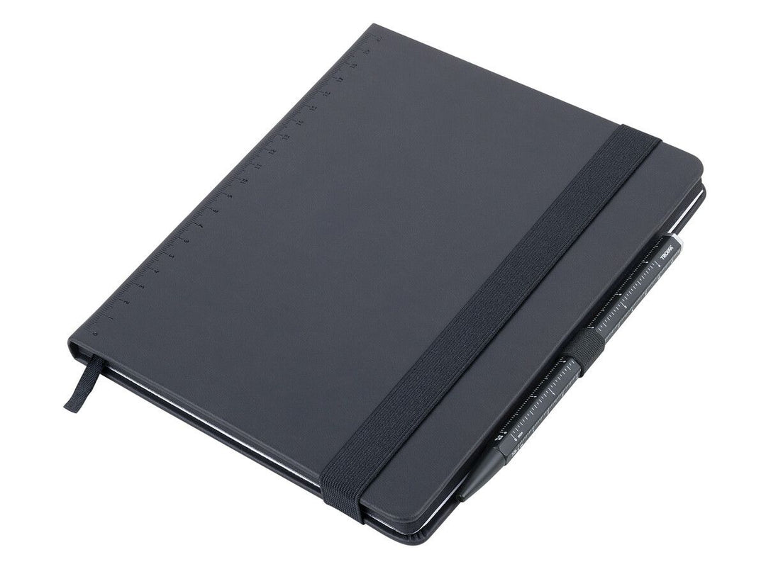 Troika Black Slimpad A5 Dot Grid Notebook and Pen Set Select Your Pen Color