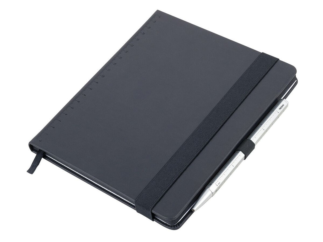 Troika Black Slimpad A5 Dot Grid Notebook and Pen Set Select Your Pen Color