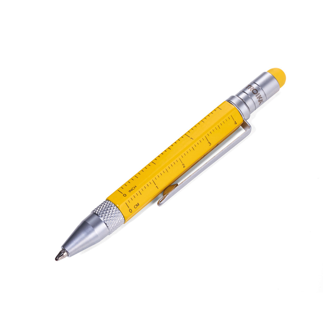 Troika Construction Lilipad & Liliput A7 Notebook with Mini Pen Yellow