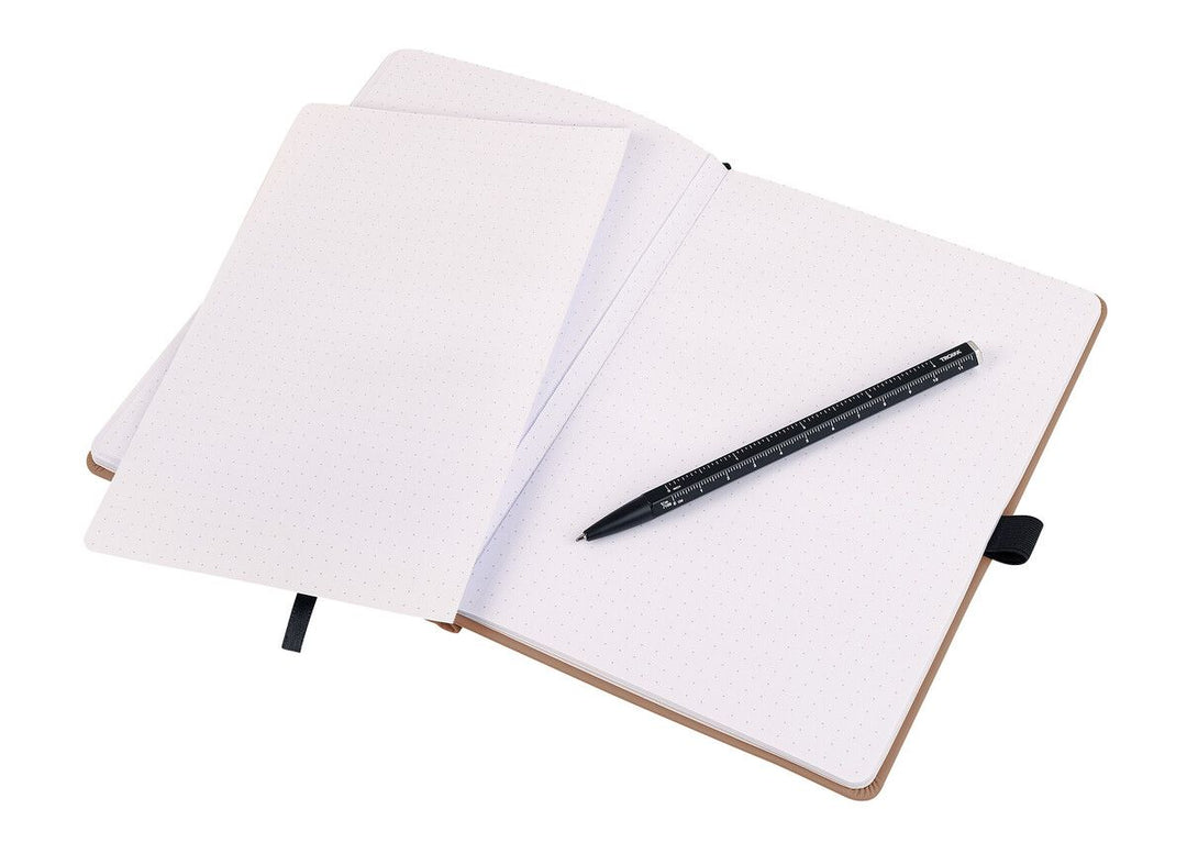 Troika Slimpad A5 Dot Grid Notebook and Pen Set