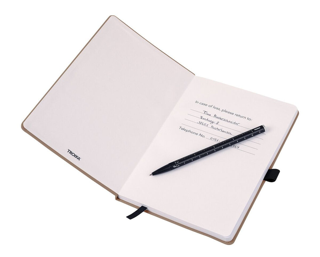 Troika Slimpad A5 Dot Grid Notebook and Pen Set