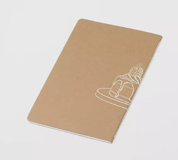 Custom Eco-Friendly Sewn Journals Hazelnut Waste Paper Cover