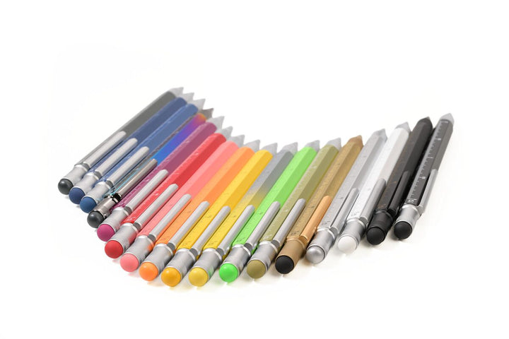 Troika Construction Pen PIP20, Multi-tool Ballpoint Pen Neon Orange